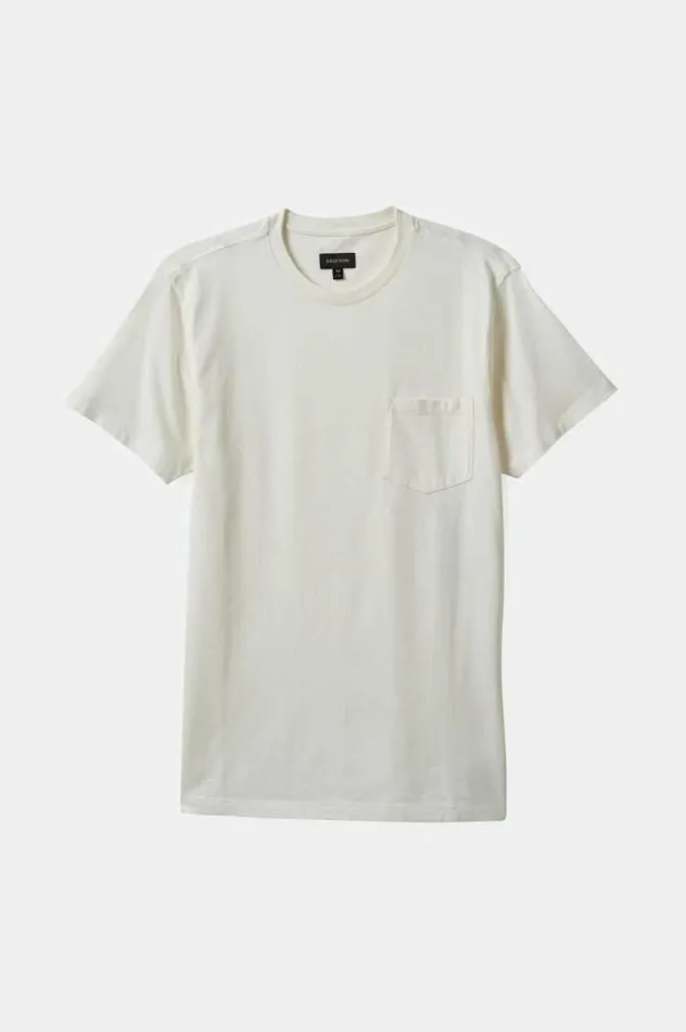 MenWomen Vintage Reserve SS TShirt Off White Sol Wash Brixton TShirts
