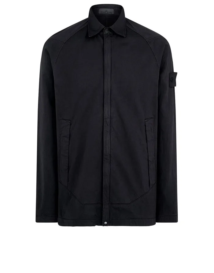 Mens 116F4 Overshirt In Navy Stone Island Overshirts