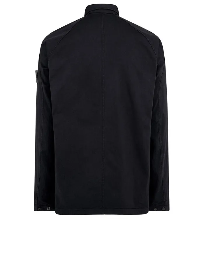 Mens 116F4 Overshirt In Navy Stone Island Overshirts