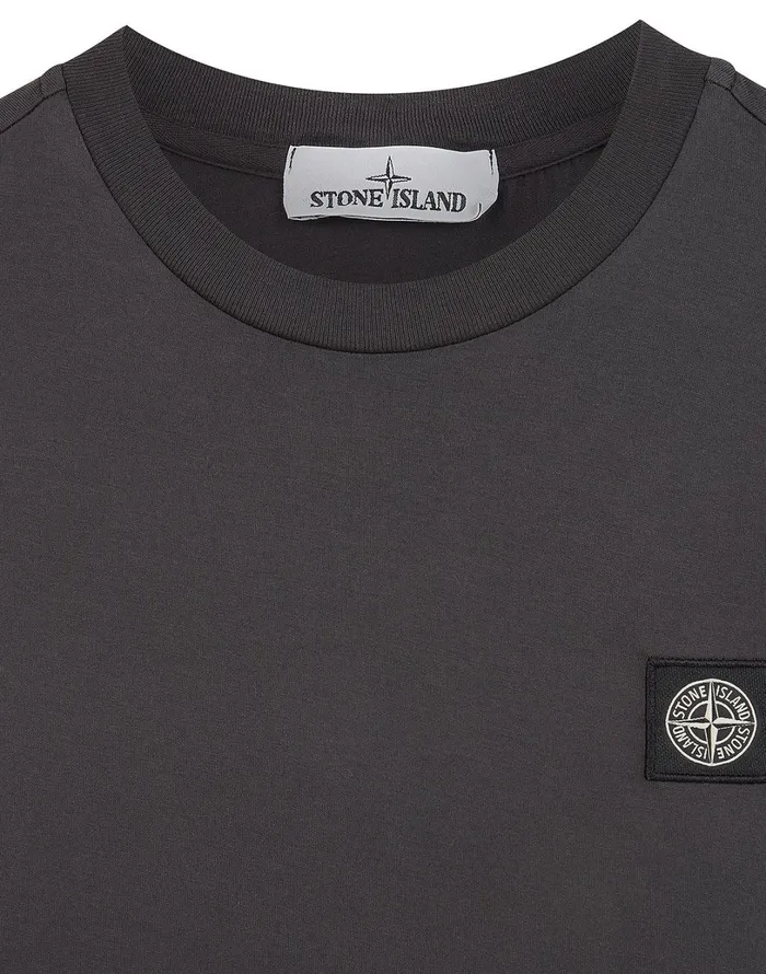 Mens 22713 TShirt In Charcoal Stone Island TShirts