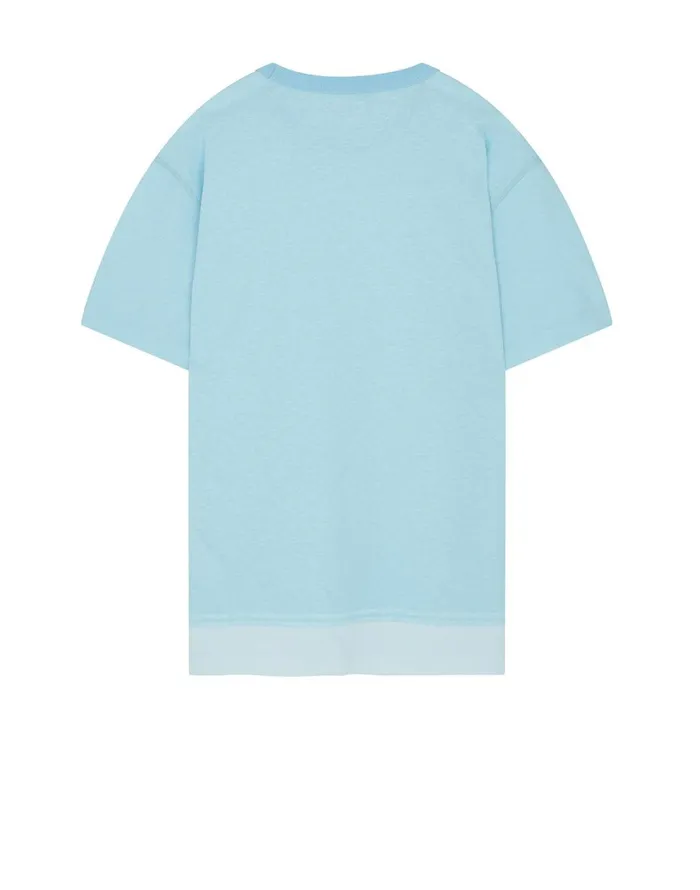 Mens 23341 ShortSleeve TShirt In Aqua Stone Island TShirts