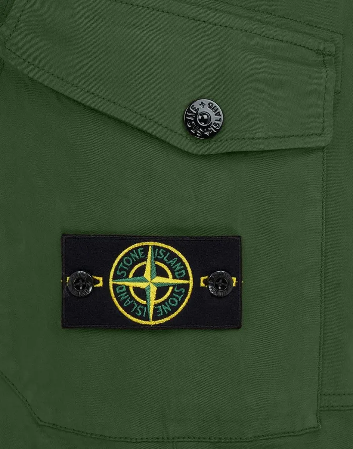 Mens 31310 Cargo Pants In Dark Forest Stone Island Trousers