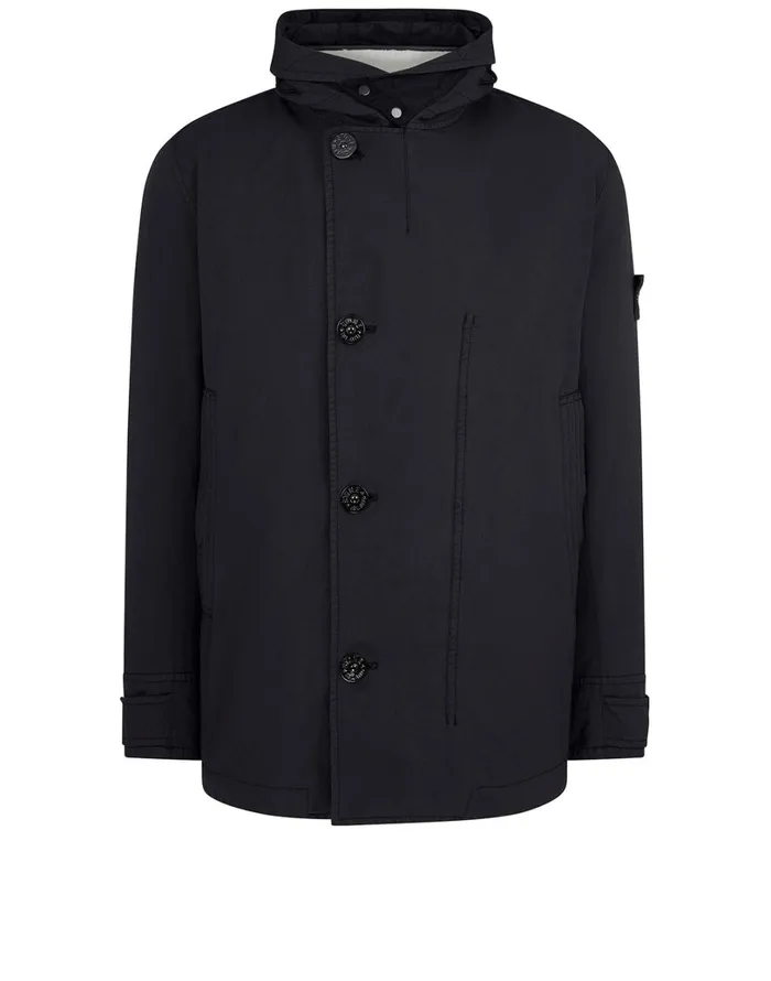 Mens 42049 JacketGilet RDown In Charcoal Stone Island Coats 038 Jackets