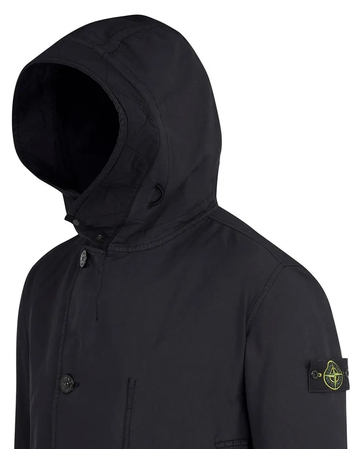 Mens 42049 JacketGilet RDown In Charcoal Stone Island Coats 038 Jackets