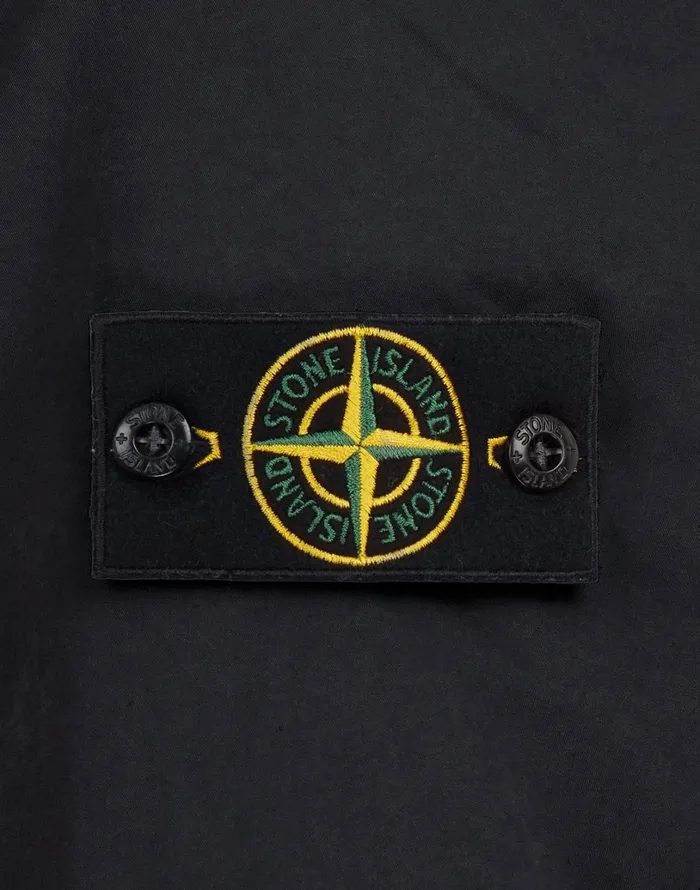Mens 42549 DavidTc With Primaloft Insulation Field Jacket In Black Stone Island Coats 038 Jackets