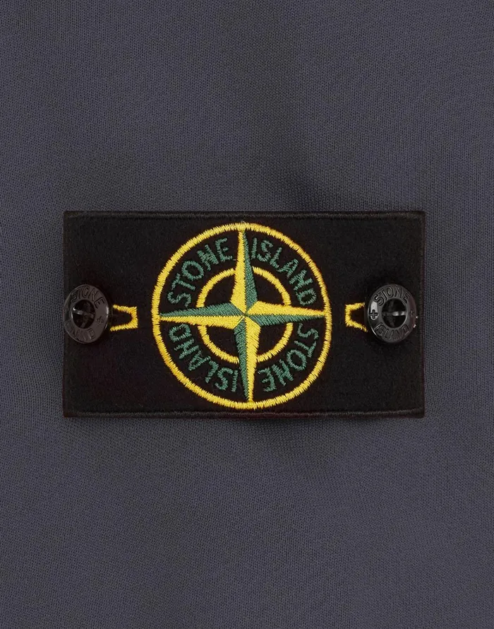 Mens 63020 Sweatshirt In Charcoal Stone Island Sweatshirts
