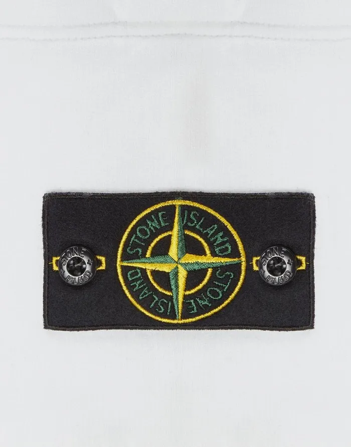 Mens 64520 Cargo Pants In White Stone Island Trousers
