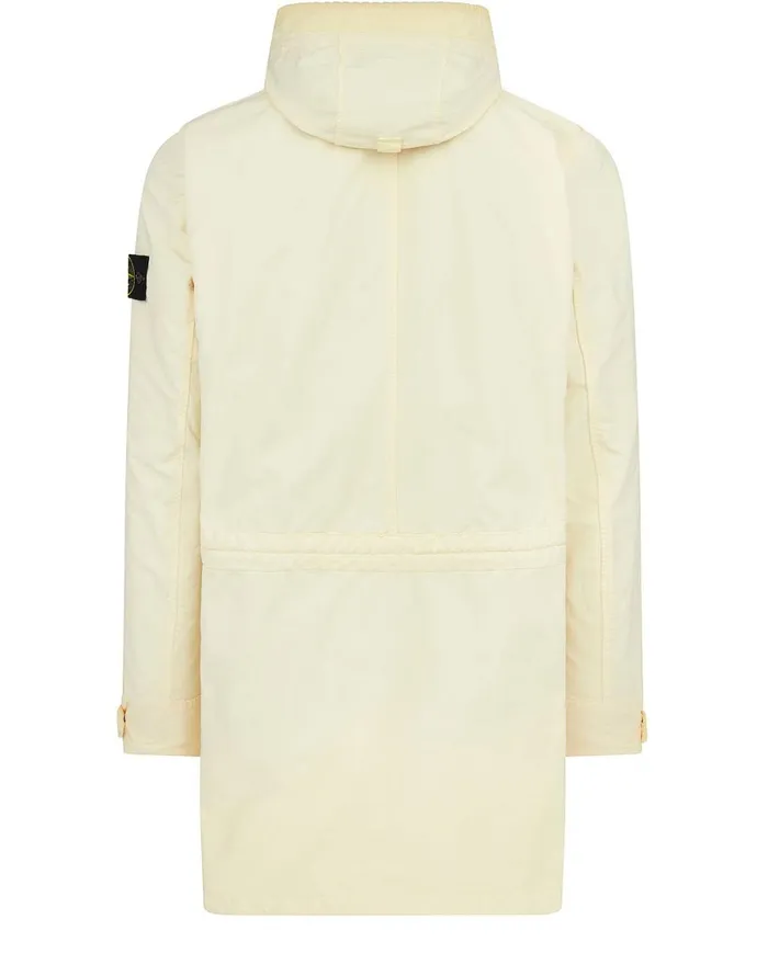 Mens 70749 DavidTcDetachable Lining Parka In Butter Stone Island Coats 038 Jackets