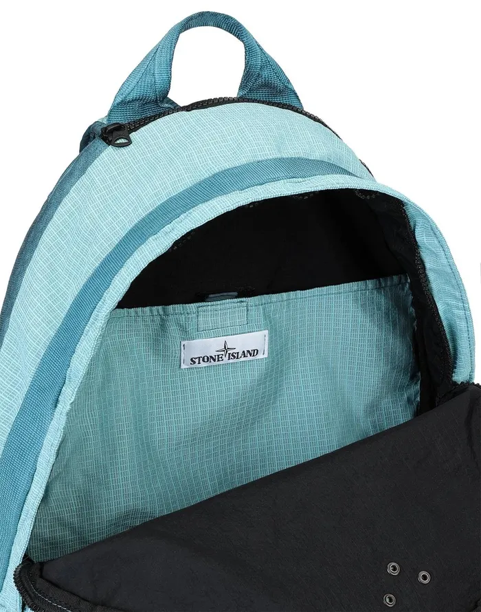 Mens 917P1 Stone IslandPorterReflective Weave RipstopTc In Turquoise Stone Island Bags