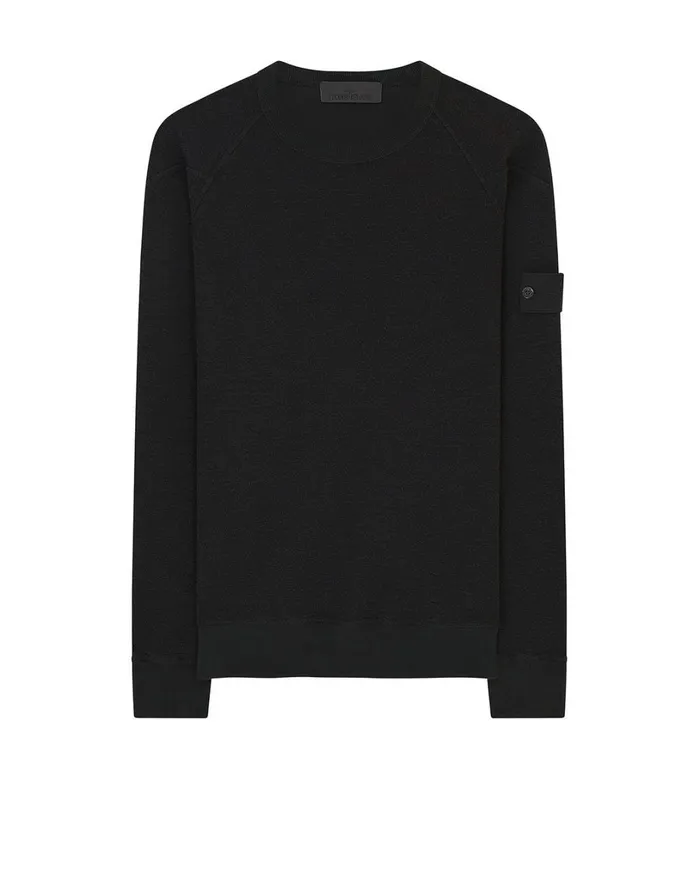 Mens Sweatshirts Stone Island 654F5 Crewneck Sweatshirt In BlackSweatshirts Black Mens Sweatshirts Stone Island 654F5 Crewneck Sweatshirt In BlackSweatshirts Black