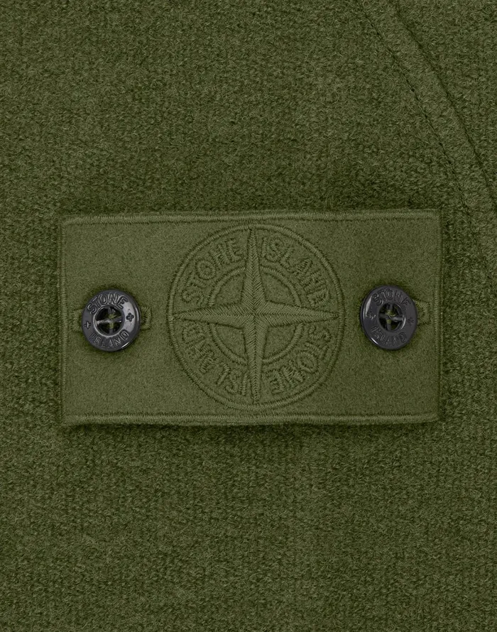 Mens Sweatshirts Stone Island 654F5 Crewneck Sweatshirt In KhakiSweatshirts Khaki