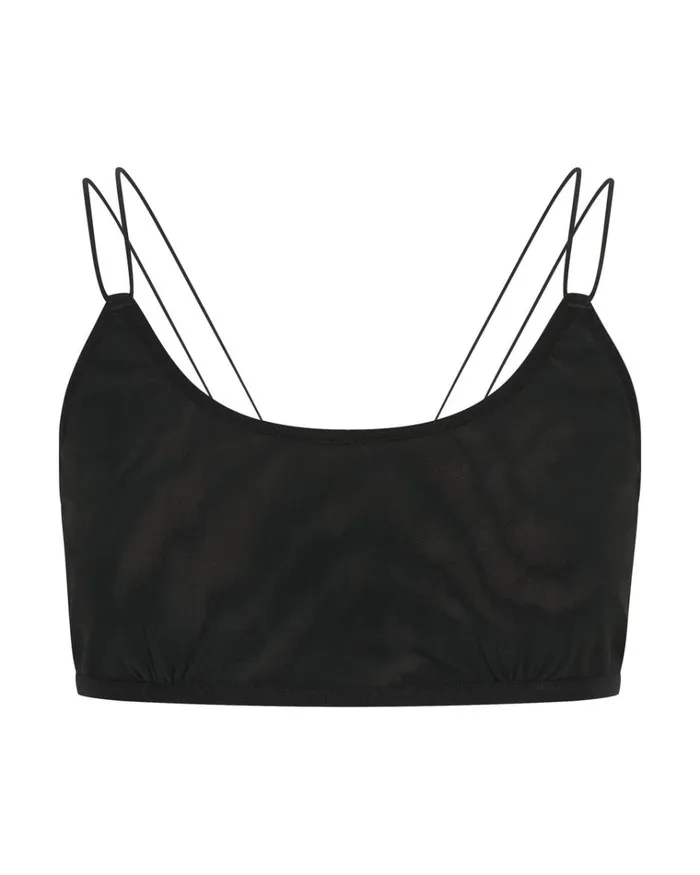 MESH LOLA BRALETTE BLACK Women One Teaspoon Intimates MESH LOLA BRALETTE BLACK Women One Teaspoon Intimates