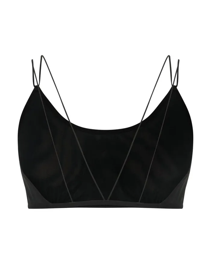 MESH LOLA BRALETTE BLACK Women One Teaspoon Intimates MESH LOLA BRALETTE BLACK Women One Teaspoon Intimates