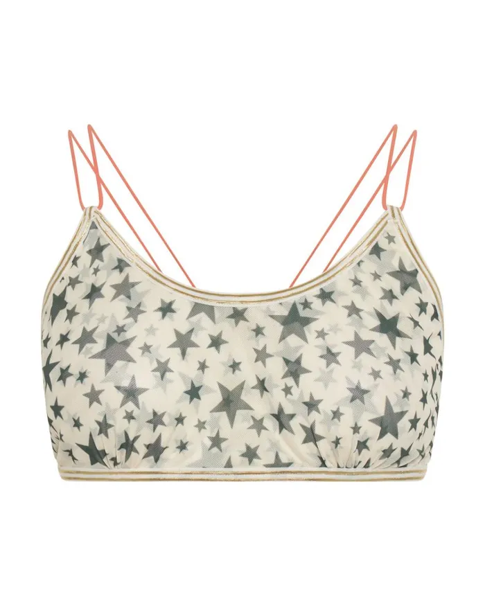 MESH LOLA BRALETTE KHAKI Women One Teaspoon Intimates MESH LOLA BRALETTE KHAKI Women One Teaspoon Intimates