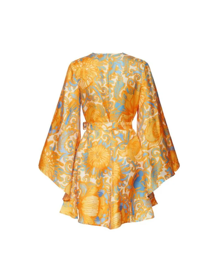 Mini Magnifico Dress Anemone Orange Women La Double J Dresses Mini Magnifico Dress Anemone Orange Women La Double J Dresses