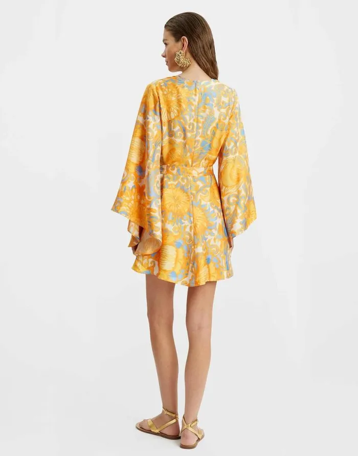 Mini Magnifico Dress Anemone Orange Women La Double J Dresses Mini Magnifico Dress Anemone Orange Women La Double J Dresses