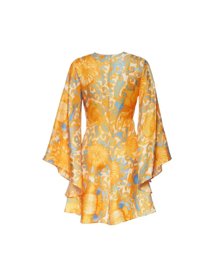 Mini Magnifico Dress Anemone Orange Women La Double J Dresses Mini Magnifico Dress Anemone Orange Women La Double J Dresses