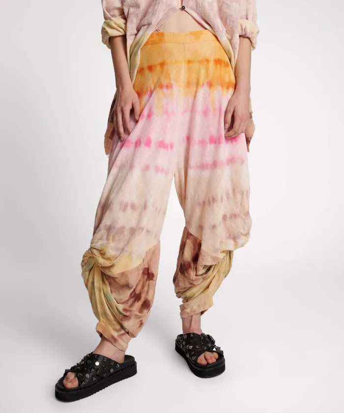 MIRAGE HAND DYED MUSLIN GYPSY PANT Women One Teaspoon Bottoms MIRAGE HAND DYED MUSLIN GYPSY PANT Women One Teaspoon Bottoms