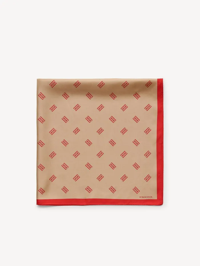 Monnas Silk Scarf Tannin Women By Malene Birger Scarves