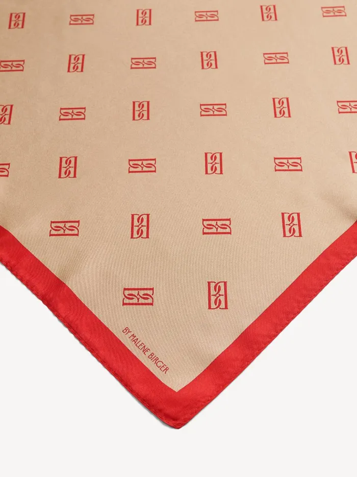 Monnas Silk Scarf Tannin Women By Malene Birger Scarves
