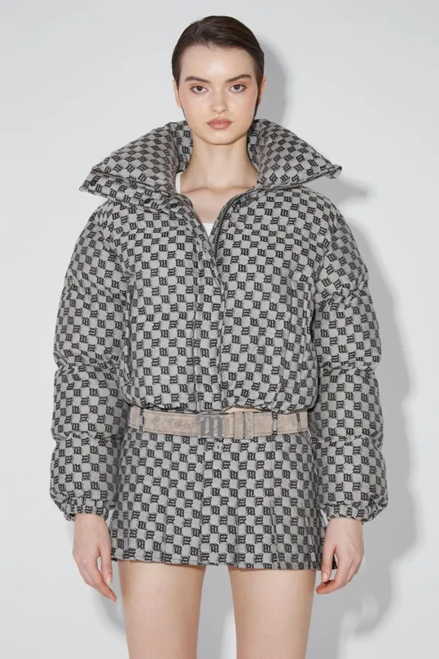 Monogram Jacquard Canvas Puffer Multicolor Women MISBHV Outerwear