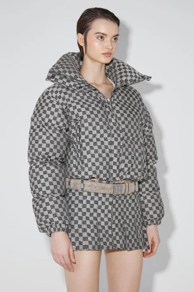 Monogram Jacquard Canvas Puffer Multicolor Women MISBHV Outerwear