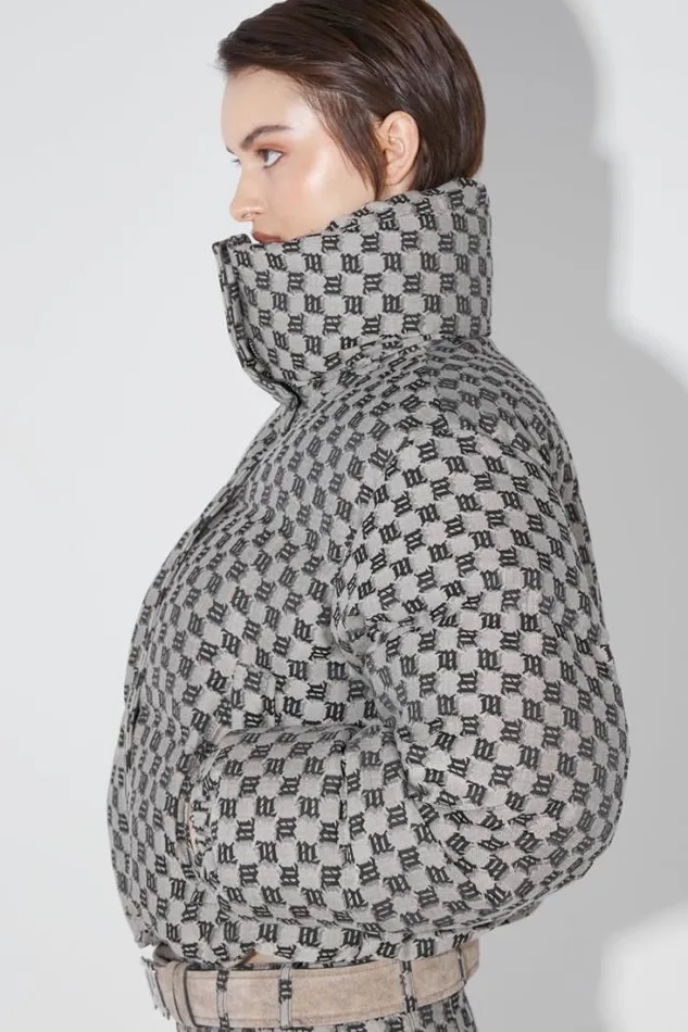 Monogram Jacquard Canvas Puffer Multicolor Women MISBHV Outerwear