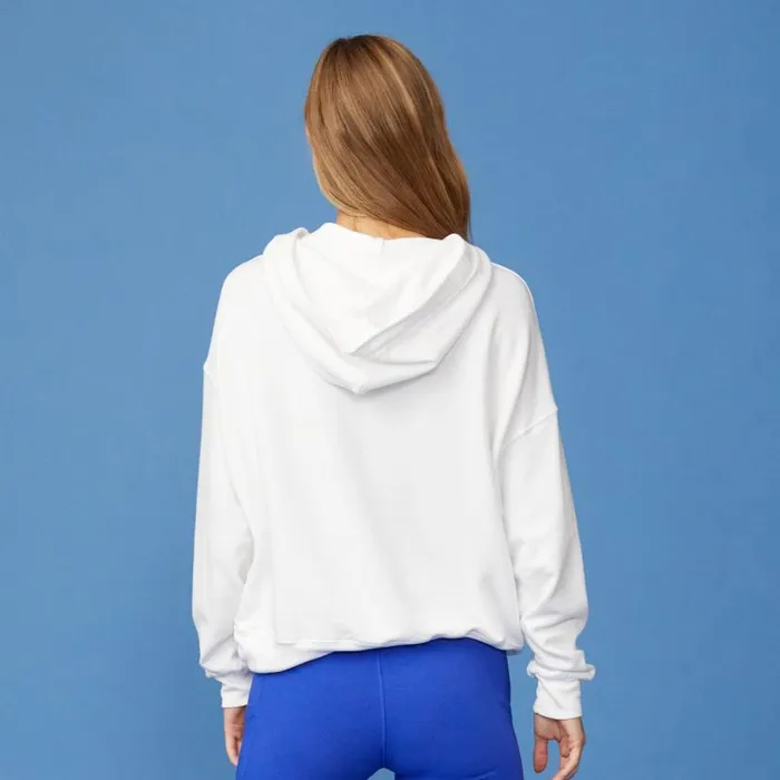 MONROW HOODIES Supersoft Fleece Slouchy Pullover White 8211 Shop