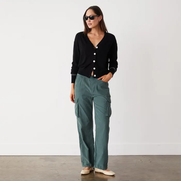 MONROW PANTS Mini Corduroy Parachute Pant Cactus 8211 Shop