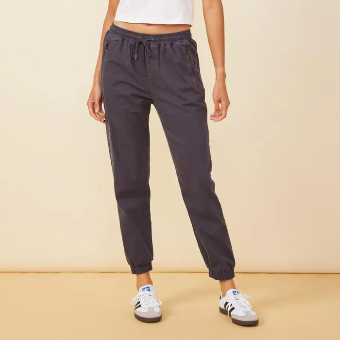 MONROW PANTS Stretch Twill Moto Pants Neptune 8211 Shop