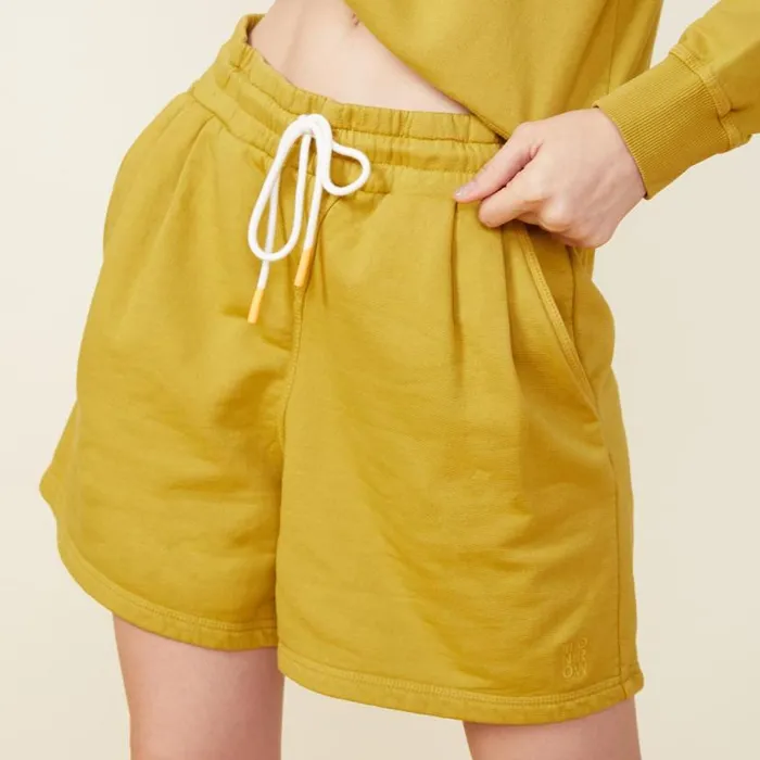 MONROW SHORTS 90039s Classic Sweat Short Golden Olive 8211 Shop
