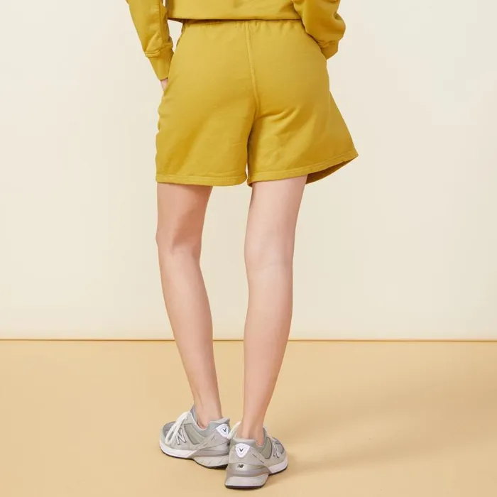 MONROW SHORTS 90039s Classic Sweat Short Golden Olive 8211 Shop