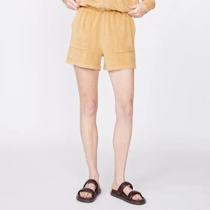 MONROW SHORTS Terry Cloth Shorts Irish Cream 8211 Shop