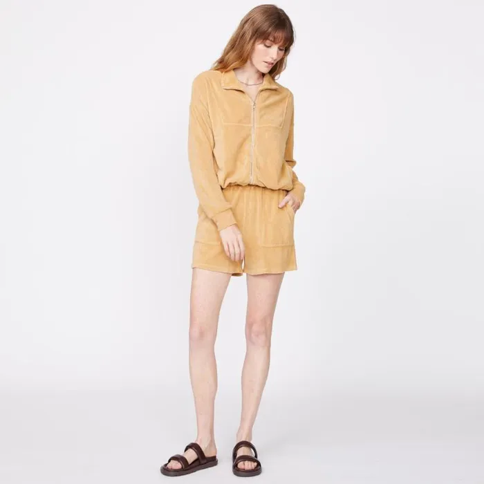 MONROW SHORTS Terry Cloth Shorts Irish Cream 8211 Shop