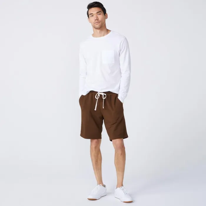MONROW VIEW ALL Long Sleeve Pocket Crew White 8211 Shop