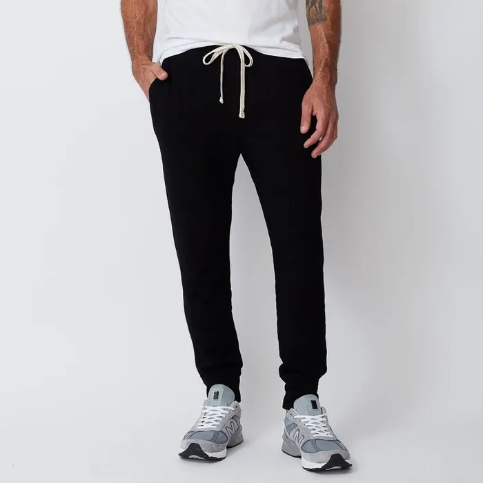 MONROW VIEW ALL Supersoft Fleece Jogger Black 8211 Shop