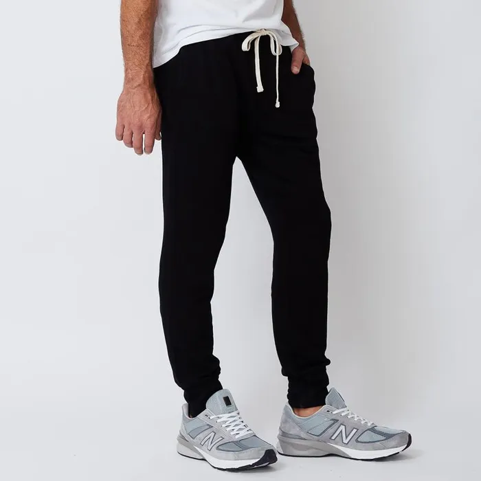 MONROW VIEW ALL Supersoft Fleece Jogger Black 8211 Shop