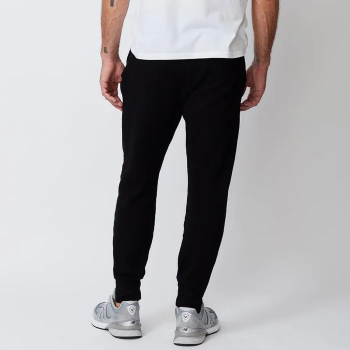 MONROW VIEW ALL Supersoft Fleece Jogger Black 8211 Shop