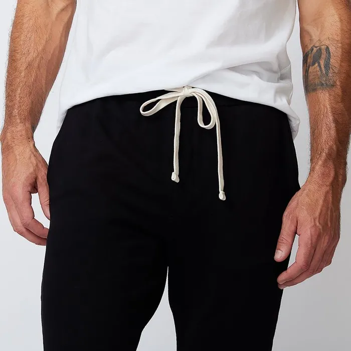 MONROW VIEW ALL Supersoft Fleece Jogger Black 8211 Shop