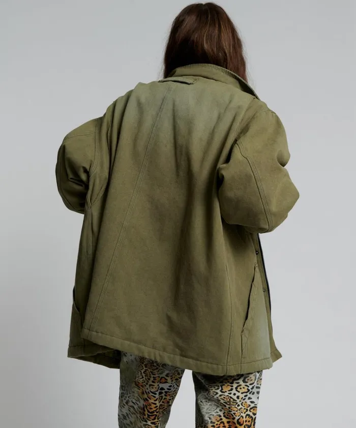 MY BOYFRIENDS JACKET KHAKI Women One Teaspoon Jackets MY BOYFRIENDS JACKET KHAKI Women One Teaspoon Jackets