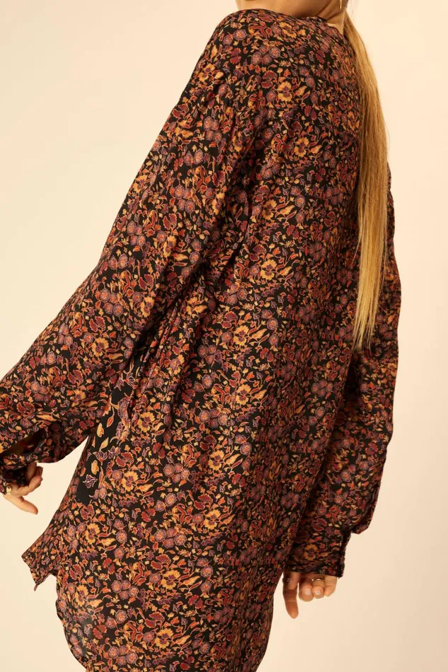 Natalie Martin APRS SWIM SHIRT Petite Fleur Noire Shop Coverups