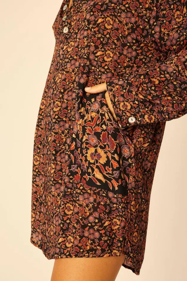 Natalie Martin APRS SWIM SHIRT Petite Fleur Noire Shop Coverups