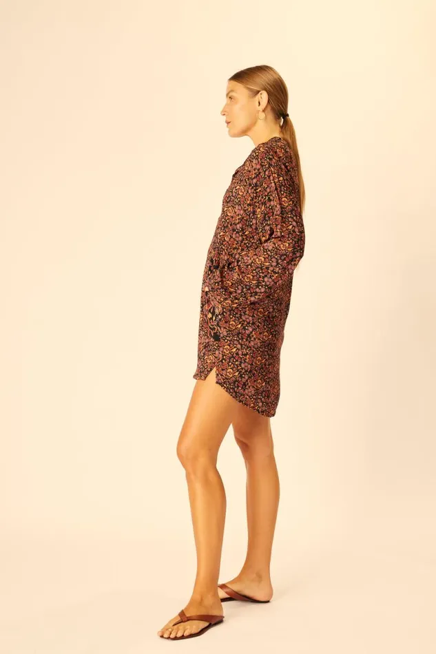 Natalie Martin APRS SWIM SHIRT Petite Fleur Noire Shop Coverups