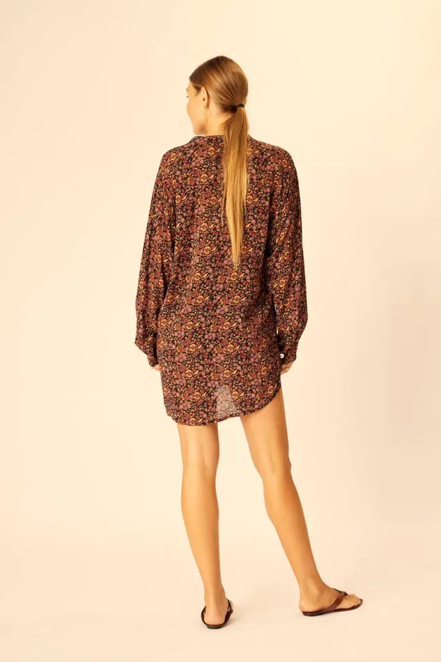 Natalie Martin APRS SWIM SHIRT Petite Fleur Noire Shop Coverups