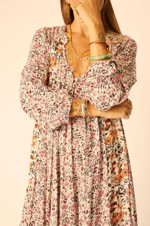 Natalie Martin FIORE SHORT DRESS Petite Fleur Rose Shop Dresses