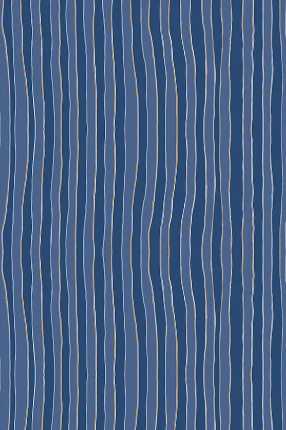 Natalie Martin JASPER SHORT Batik Stripe Navy Shop Bottoms