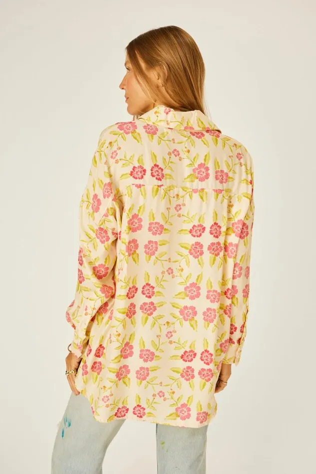Natalie Martin JENNIFER SHIRT Prairie Dusty Crimson Shop Tops