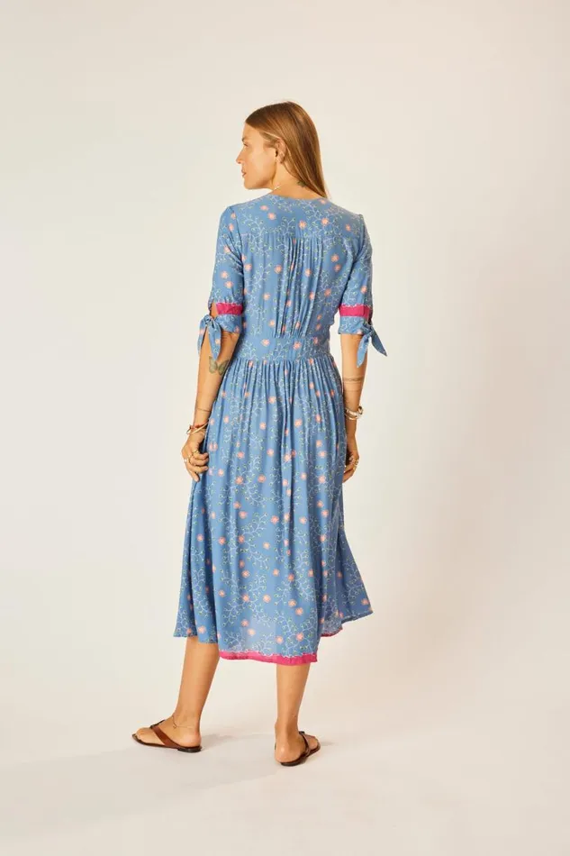 Natalie Martin LAYLA DRESS Pinwheel Denim Shop The Family Martin