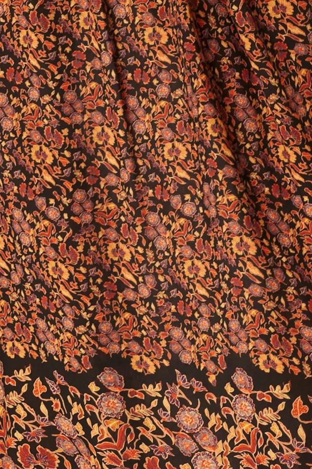 Natalie Martin SAMMIE MAXI Petite Fleur Noire Shop Dresses