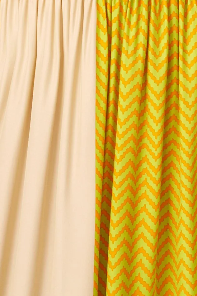 Natalie Martin SASH BELT Block Zigzag Tangerine Shop Accessories